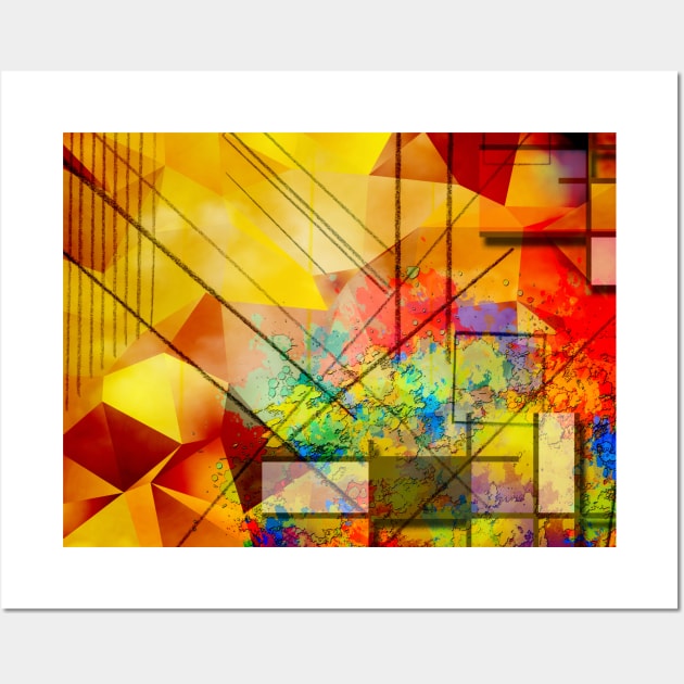 Modern geometric abstract Wall Art by rolffimages